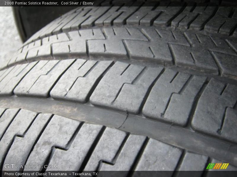 Cool Silver / Ebony 2008 Pontiac Solstice Roadster