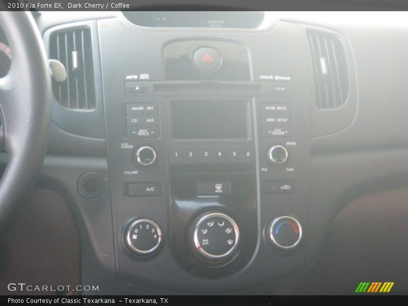 Dark Cherry / Coffee 2010 Kia Forte EX