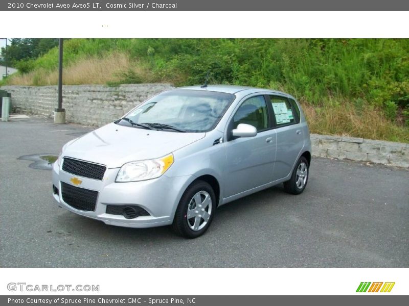Cosmic Silver / Charcoal 2010 Chevrolet Aveo Aveo5 LT