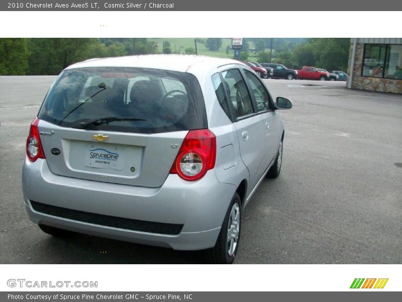 Cosmic Silver / Charcoal 2010 Chevrolet Aveo Aveo5 LT