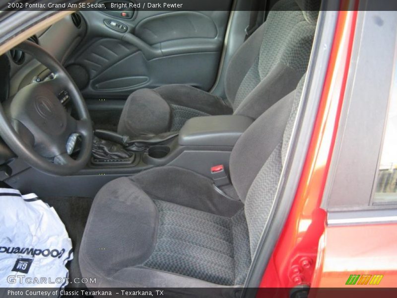 Bright Red / Dark Pewter 2002 Pontiac Grand Am SE Sedan
