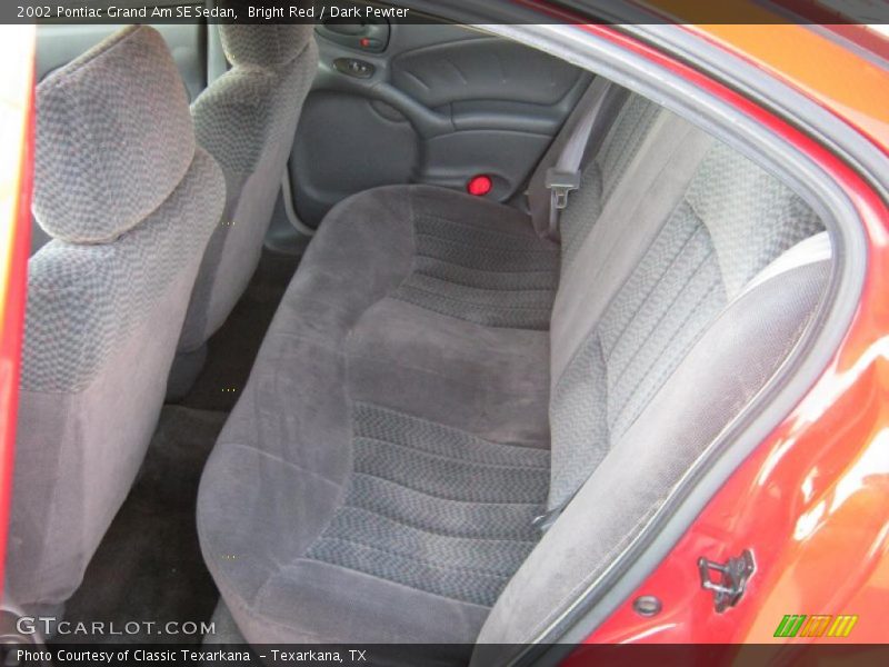 Bright Red / Dark Pewter 2002 Pontiac Grand Am SE Sedan