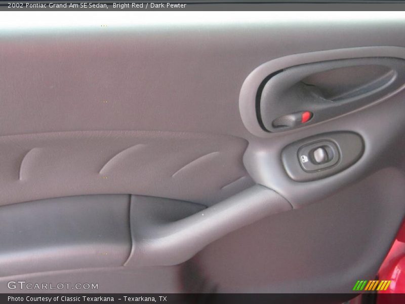 Bright Red / Dark Pewter 2002 Pontiac Grand Am SE Sedan