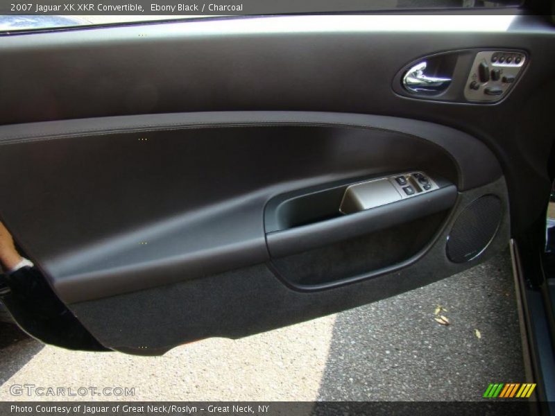 Ebony Black / Charcoal 2007 Jaguar XK XKR Convertible