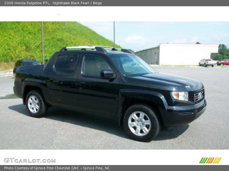 Nighthawk Black Pearl / Beige 2006 Honda Ridgeline RTL