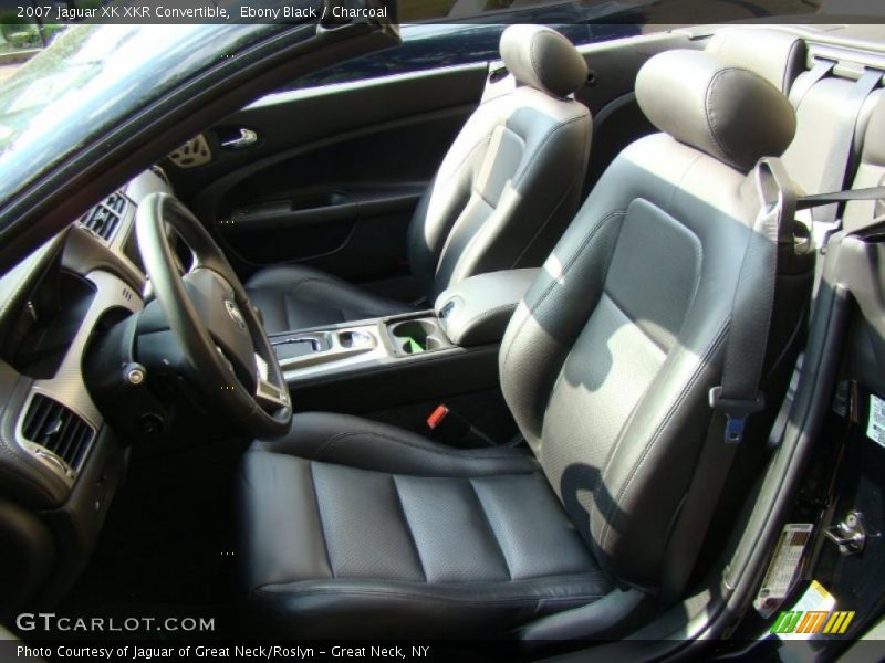 Ebony Black / Charcoal 2007 Jaguar XK XKR Convertible