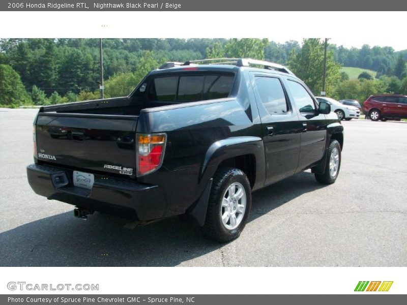Nighthawk Black Pearl / Beige 2006 Honda Ridgeline RTL