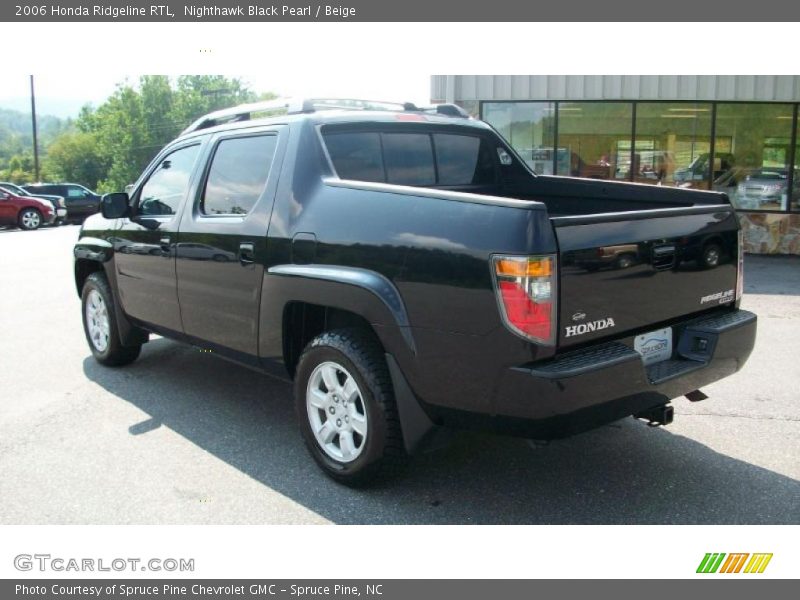 Nighthawk Black Pearl / Beige 2006 Honda Ridgeline RTL