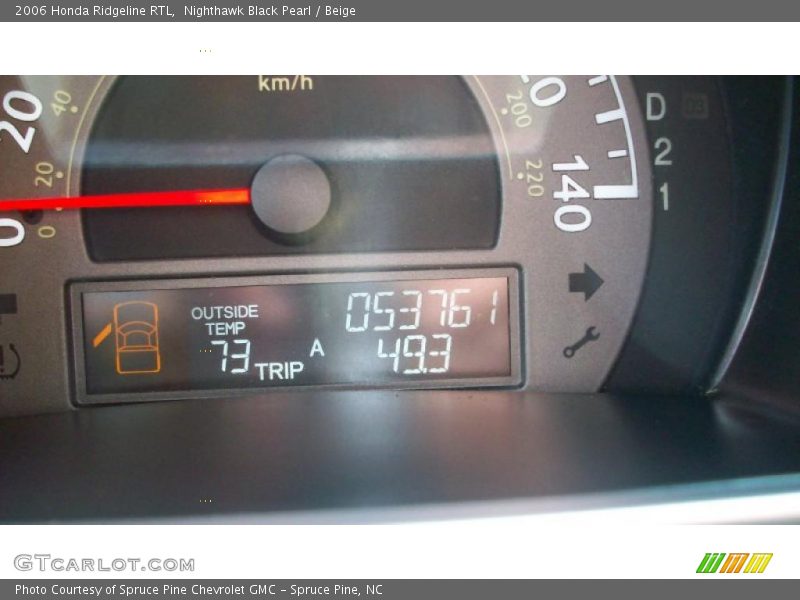 Nighthawk Black Pearl / Beige 2006 Honda Ridgeline RTL