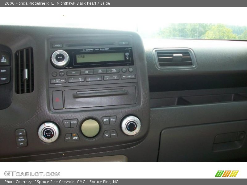 Nighthawk Black Pearl / Beige 2006 Honda Ridgeline RTL