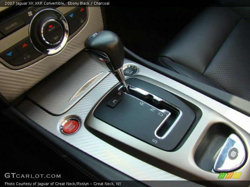 Ebony Black / Charcoal 2007 Jaguar XK XKR Convertible