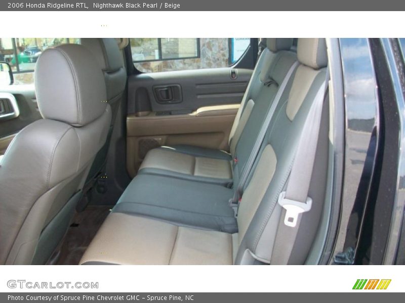 Nighthawk Black Pearl / Beige 2006 Honda Ridgeline RTL