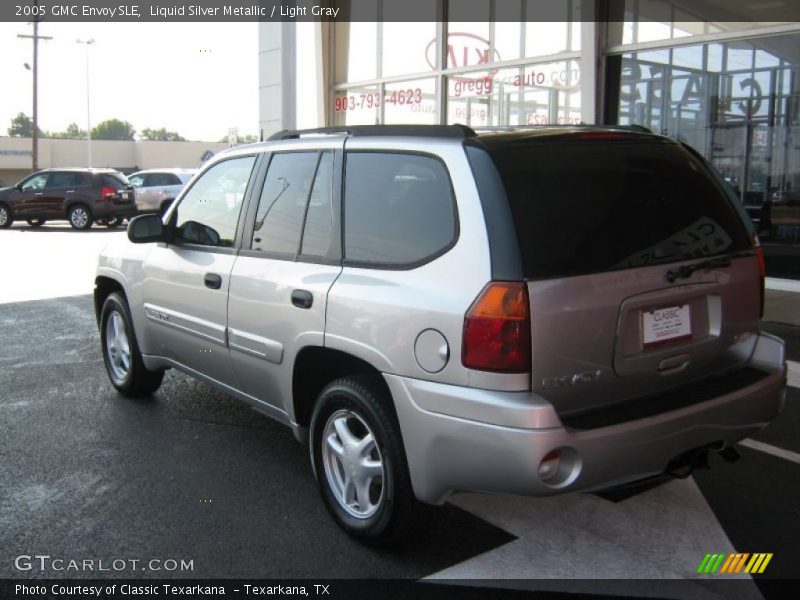 Liquid Silver Metallic / Light Gray 2005 GMC Envoy SLE