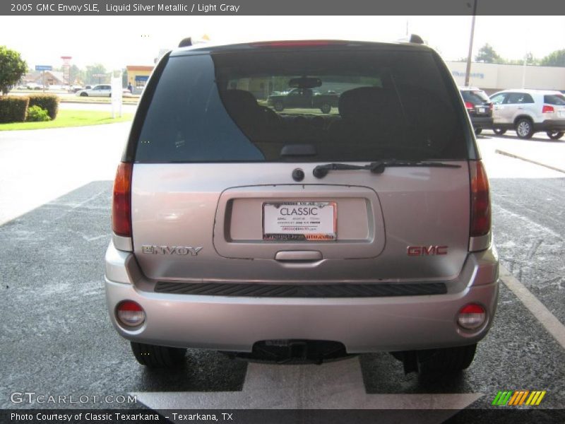 Liquid Silver Metallic / Light Gray 2005 GMC Envoy SLE