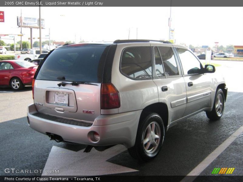Liquid Silver Metallic / Light Gray 2005 GMC Envoy SLE