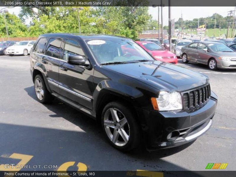 Black / Medium Slate Gray 2006 Jeep Grand Cherokee SRT8