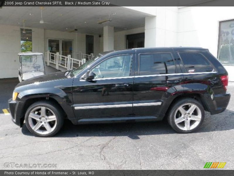 Black / Medium Slate Gray 2006 Jeep Grand Cherokee SRT8