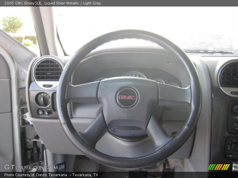 Liquid Silver Metallic / Light Gray 2005 GMC Envoy SLE