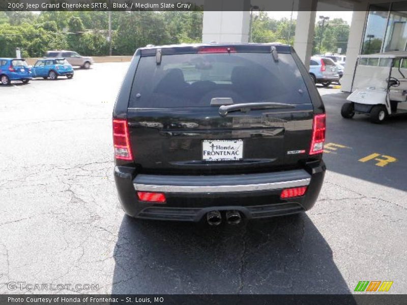Black / Medium Slate Gray 2006 Jeep Grand Cherokee SRT8