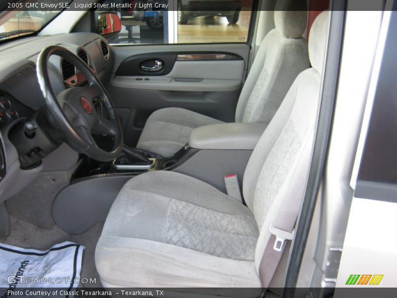 Liquid Silver Metallic / Light Gray 2005 GMC Envoy SLE