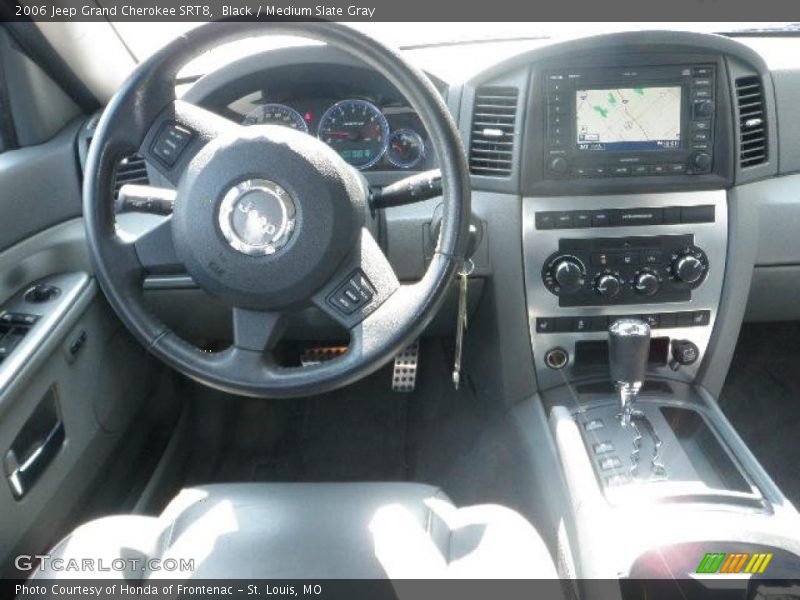 Black / Medium Slate Gray 2006 Jeep Grand Cherokee SRT8