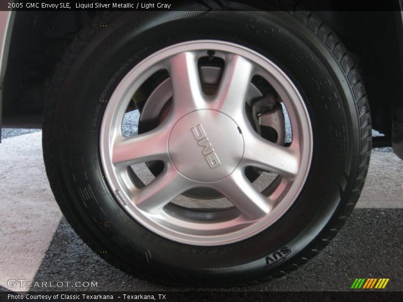 Liquid Silver Metallic / Light Gray 2005 GMC Envoy SLE