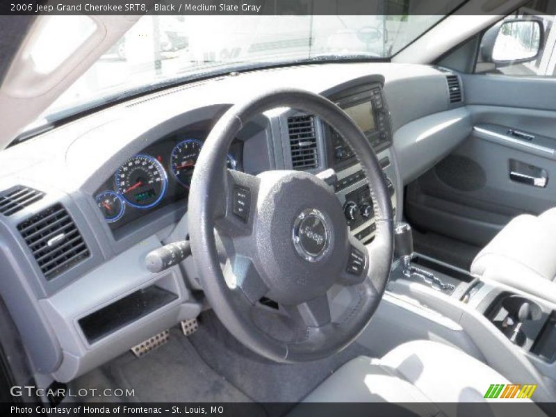 Black / Medium Slate Gray 2006 Jeep Grand Cherokee SRT8
