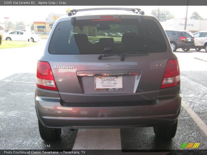 Alpine Gray / Gray 2005 Kia Sorento EX
