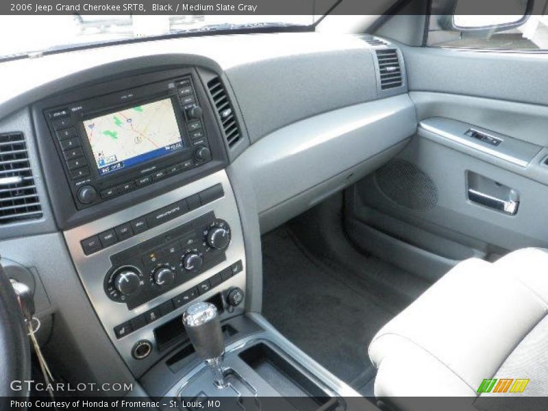 Black / Medium Slate Gray 2006 Jeep Grand Cherokee SRT8