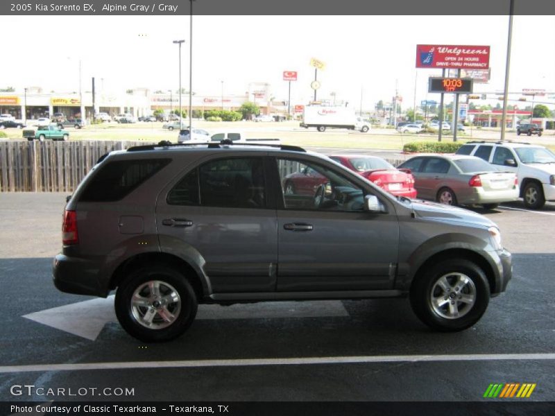 Alpine Gray / Gray 2005 Kia Sorento EX