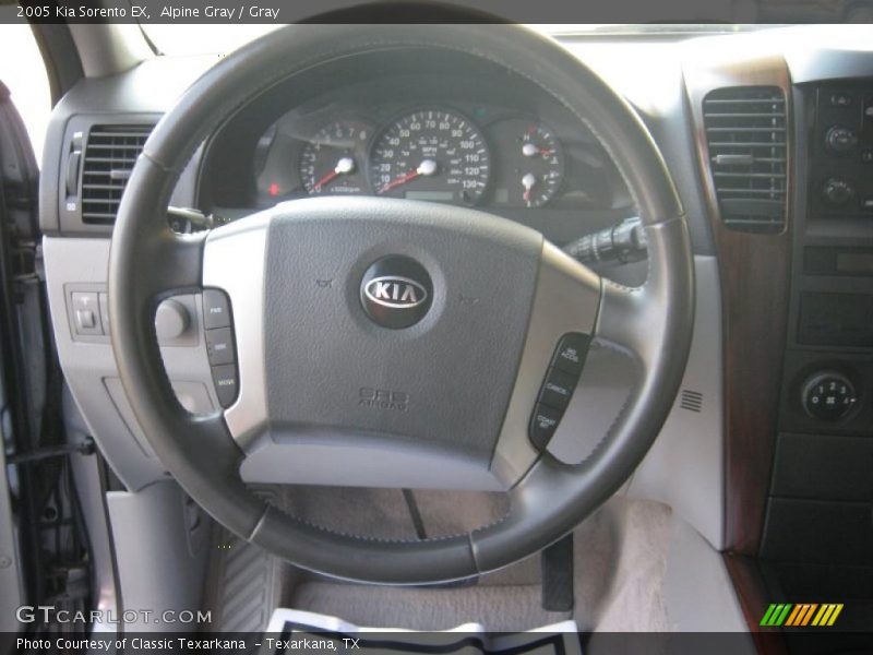 Alpine Gray / Gray 2005 Kia Sorento EX