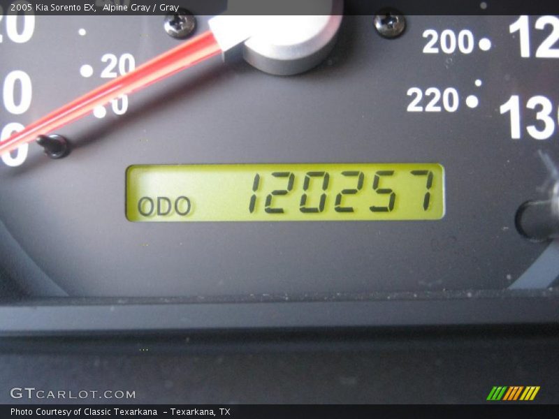 Alpine Gray / Gray 2005 Kia Sorento EX