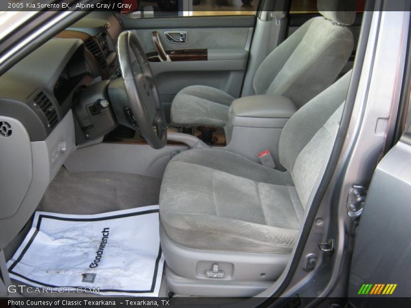 Alpine Gray / Gray 2005 Kia Sorento EX