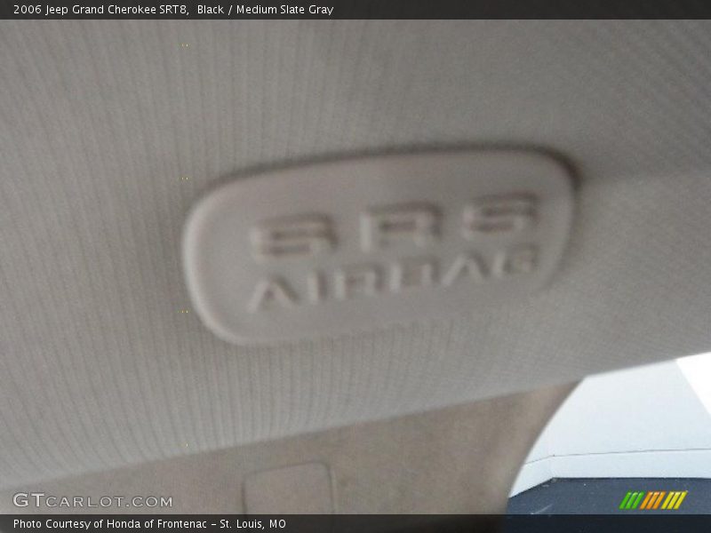 Black / Medium Slate Gray 2006 Jeep Grand Cherokee SRT8