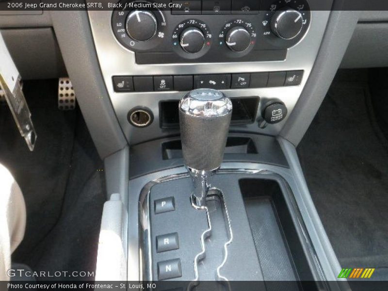 Black / Medium Slate Gray 2006 Jeep Grand Cherokee SRT8