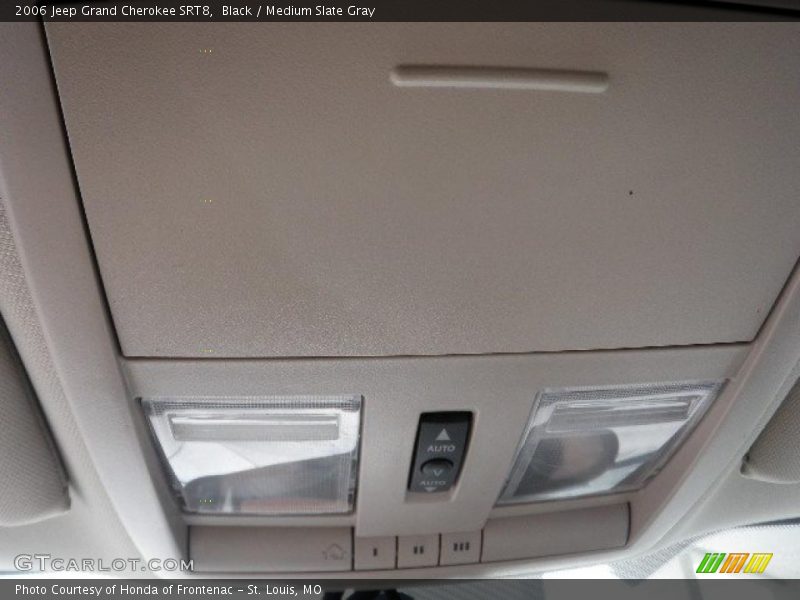 Black / Medium Slate Gray 2006 Jeep Grand Cherokee SRT8