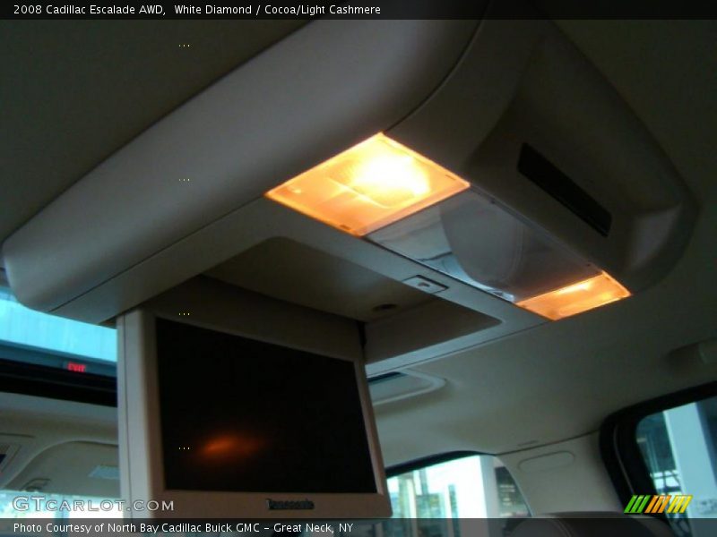 White Diamond / Cocoa/Light Cashmere 2008 Cadillac Escalade AWD