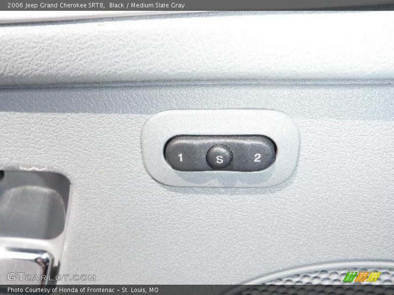 Black / Medium Slate Gray 2006 Jeep Grand Cherokee SRT8