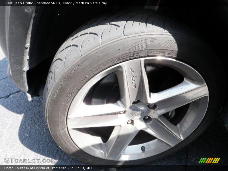 Black / Medium Slate Gray 2006 Jeep Grand Cherokee SRT8