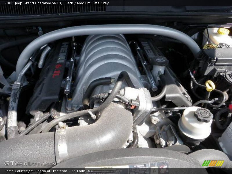 Black / Medium Slate Gray 2006 Jeep Grand Cherokee SRT8