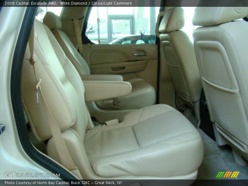 White Diamond / Cocoa/Light Cashmere 2008 Cadillac Escalade AWD