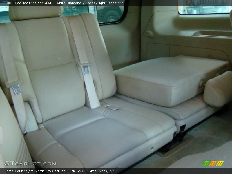 White Diamond / Cocoa/Light Cashmere 2008 Cadillac Escalade AWD