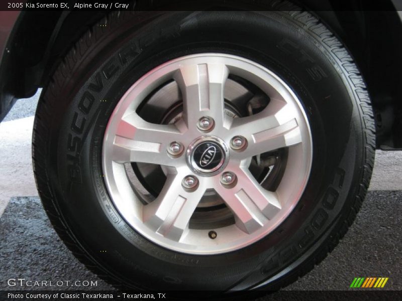 Alpine Gray / Gray 2005 Kia Sorento EX