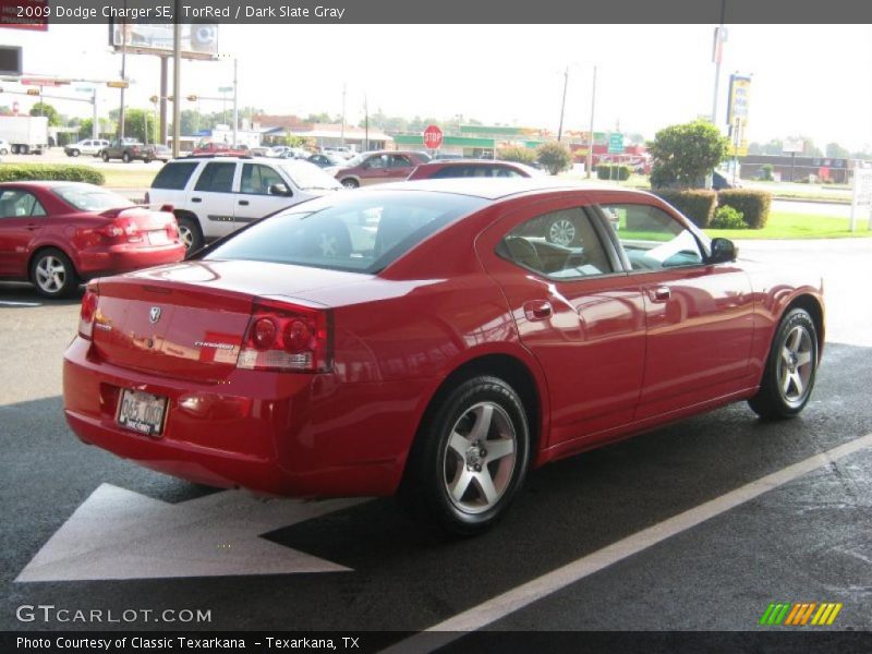 TorRed / Dark Slate Gray 2009 Dodge Charger SE