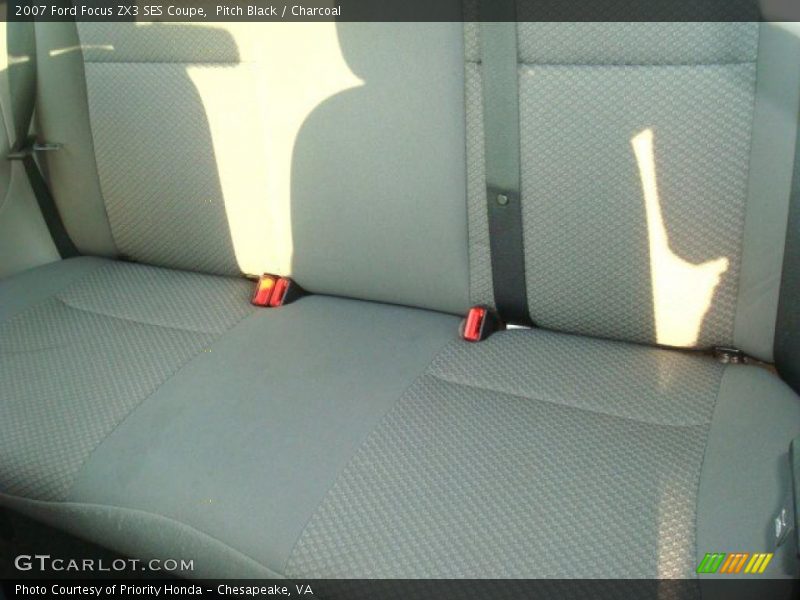 Pitch Black / Charcoal 2007 Ford Focus ZX3 SES Coupe