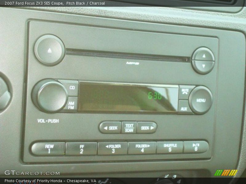 Pitch Black / Charcoal 2007 Ford Focus ZX3 SES Coupe