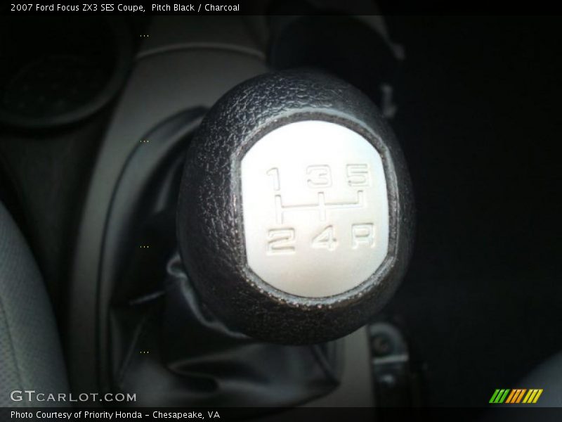 Pitch Black / Charcoal 2007 Ford Focus ZX3 SES Coupe