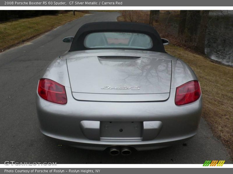 GT Silver Metallic / Carrera Red 2008 Porsche Boxster RS 60 Spyder