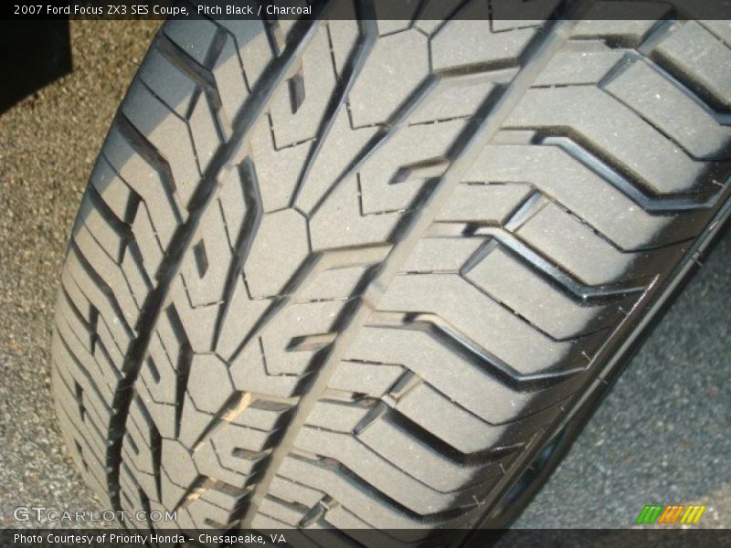 Pitch Black / Charcoal 2007 Ford Focus ZX3 SES Coupe