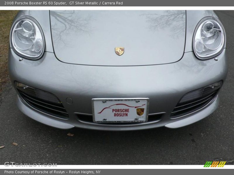 GT Silver Metallic / Carrera Red 2008 Porsche Boxster RS 60 Spyder